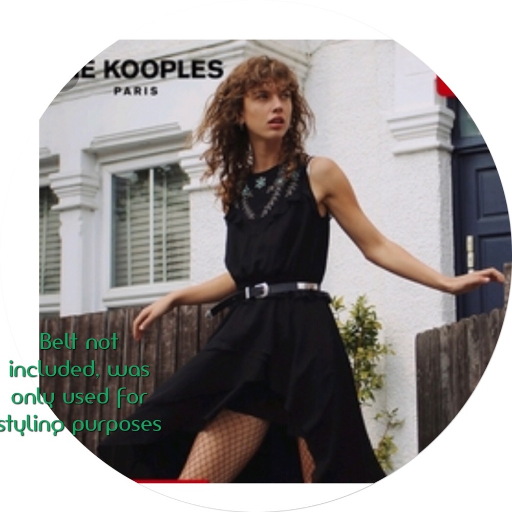 👯♀️Host Pick⚡️The Kooples Sleeveless Beaded Dress - Picture 2 of 11